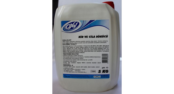 OXY KİR VE CİLA SÖKÜCÜ 5 KG